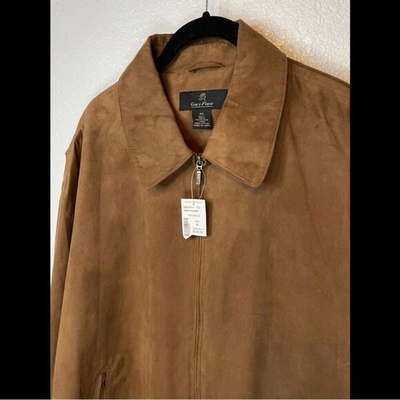 Gary Player men’s brown collared zip up jacket size XL - Picture 3 of 12